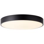 Brilliant Slimline Taklampe Metall Plast Hvit Svart 58W 6800lm - 830-865 CCT | 490mm - Fjernkontroll Dimbar