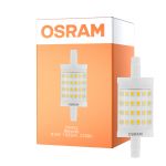 Osram LED R7s 78mm Klar 9.5W 1055lm - 827 Ekstra Varm Hvit | Dimbar - Erstatter 75W