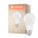 Ledvance Classic LED E27 Pære matt 9W 1055lm - 827 ekstra varm hvit | erstatter 75W