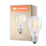 Ledvance Classic LED E27 Pære filament klar 7.5W 1055lm - 827 ekstra varm hvit | dimbar - erstatter 75W
