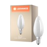 Ledvance Classic LED E14 Mignon filament matt 5.5W 806lm - 827 ekstra varm hvit | erstatter 60W