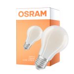 Osram Classic LED E27 Pære Filament Matt 2.2W 470lm - 840 Kald Hvit | Dimbar - Erstatter 40W