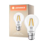 Ledvance Classic LED B22 Pære Filament Klar 3.4W 470lm - 827 Ekstra Varm Hvit | Erstatter 40W