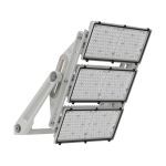 Ledvance LED Flomlys Max Radial 10 Aluminium Grå 1800W 252900lm 10D - 730 Varm Hvit | IP66 - Symmetrisk