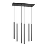 Emibig Pendel Lampe Selter Stål Svart | Egnet for 6x G9 - Max 8W