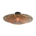Good&Mojo Taklampe Kalimantan Bambus Svart S | Egnet for 1x E27 