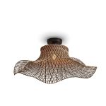 Good&Mojo Taklampe Ibiza Bambus Brun L | Egnet for 1x E27 