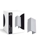 D'Lite Veggbelysning Aurora Sølv Up & Down 6.5W 500lm - 830-840 CCT | IP54
