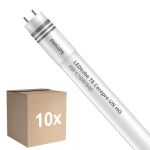 Fordelspakning 10x Philips LED Lysrør T8 CorePro (UN) High Output 8W 900lm - 840 kald hvit | 60cm - erstatter 18W