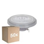 Fordelspakning 50x Noxion LED Spot G53 AR111 7.4W 450lm 40D - 930 Ekstra Varm Hvit | Beste Fargegjengivelse - Dimbar - Erstatter 50W