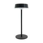 Eglo Bordlampe Simeri Solar Stål Svart 3W 250lm - 830-860 Innstillbar Hvit | IP44 - Berøringsdimmbar - USB-C
