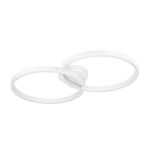 Eglo Taklampe Amandolo Stål Hvit 19.5W 2400lm - 827-865 Innstillbar Hvit + RGB | Dimbar