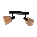 Eglo Taklampe Seagard Stål Svart | IP20 - Egnet for 2x E14 