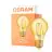Osram Vintage 1906 LED E27 Pære filament gull 4W 410lm - 824 ekstra varm hvit | erstatter 40W