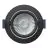 EcoDim Innfelt Spot Svart 6W 450lm 60D 827- 860 Innstillbar Hvit | RGB - 85mm - Utskjæring 75mm - IP54 - Zigbee Dimbar