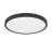 Eglo Taklampe Fueva 6 Plast Svart 17W 2900lm - 827-840-865 CCT