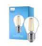 Philips Corepro LED Lustre E27 Ball filament klar 4.3W 470lm - 827 ekstra varm hvit | erstatter 40W