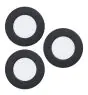 Fordelspakning 3x Eglo Innfelt Spot Fueva 6 Plast Svart 11.1W 1350lm - 827-840-865 CCT