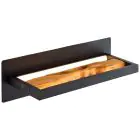 Brilliant Chaumont Veggbelysning Aluminium Metall Tre Svart 8W 930lm - 830 Varm Hvit