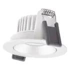Ledvance LED spot Adjust Aluminium Hvit 8W 640lm 36D - 927 ekstra varm hvit | Utskjæring 68mm - IP20 - beste fargegjengivelse - dimbar
