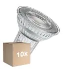 Fordelspakning 10x Ledvance LED PAR16 GU10 Reflektor 7W 750lm 36D - 840 Kald Hvit | Erstatter 80W