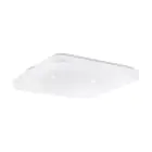 Eglo Vegg og Taklampe Frania-S Stål Hvit 14.6W 1600lm - 840 Kald Hvit | IP44 