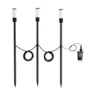 Fordelspakning 3x Eglo Pigg Lys Zancaro Aluminium Svart 1W 130lm - 830 Varm Hvit | IP44
